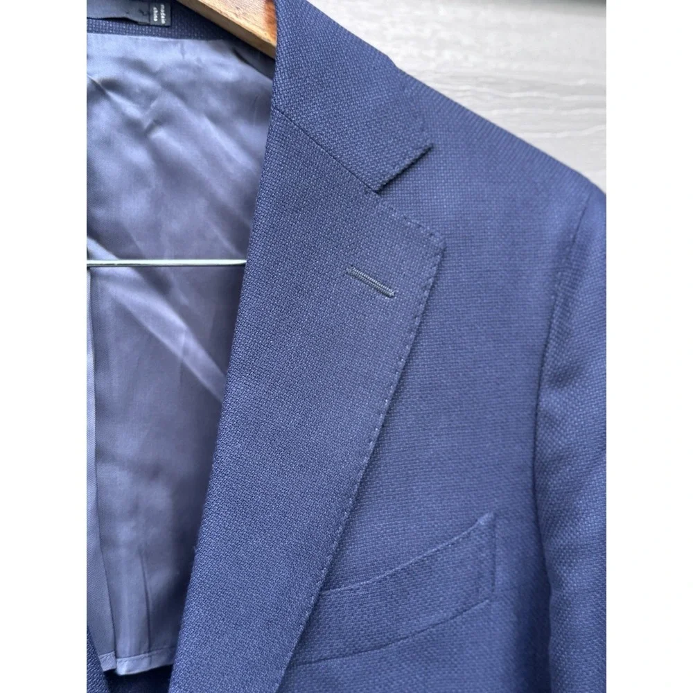 Suit Supply Havana Single Breasted Vitale Barberis Canonico Wool Blazer 36R 46R
